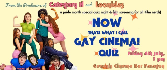 NOW THATS WHAT I CALL GAY CINEMA! QUIZ