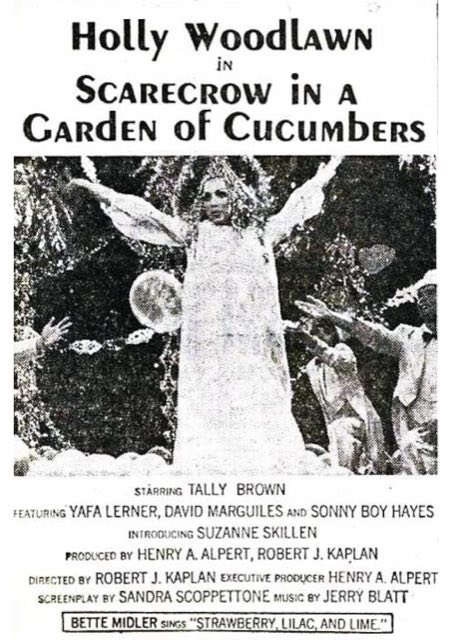 Bar Trash: SCARECROW IN A GARDEN OF CUCUMBERS (1972) with Avery McNeilly